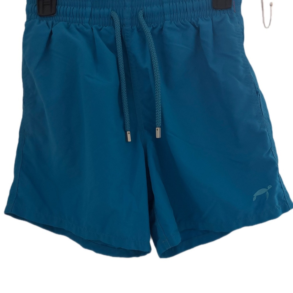 Kids Blue Drawstring Swim Shorts